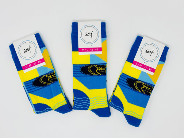 3 pairs of Blue Notes Jazz Socks!