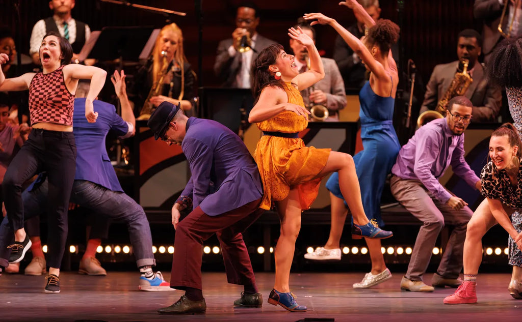 SAF shoes featured at the "SwingOut" Musical Show at Joyce Theatre