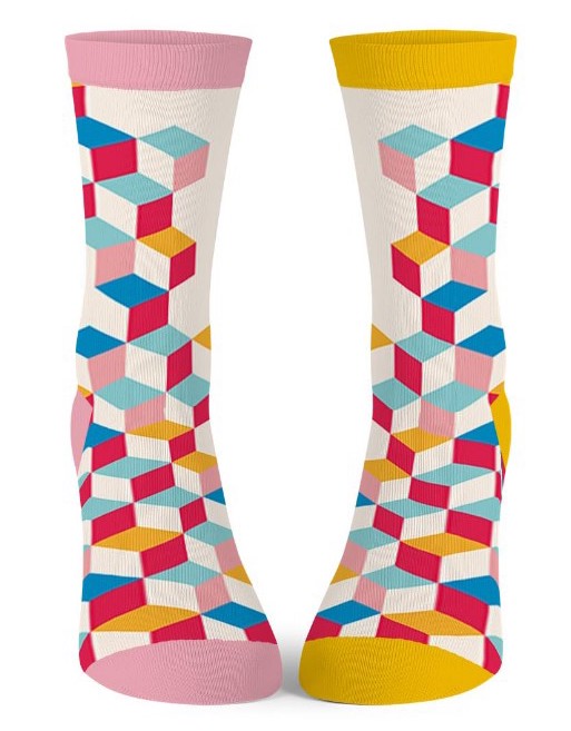 Colour of cubic Socks!